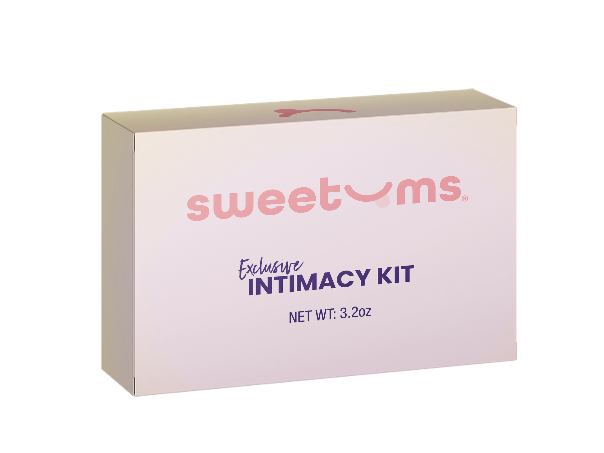 Box of sweetoms Exclusive Intimacy Kit on a white background