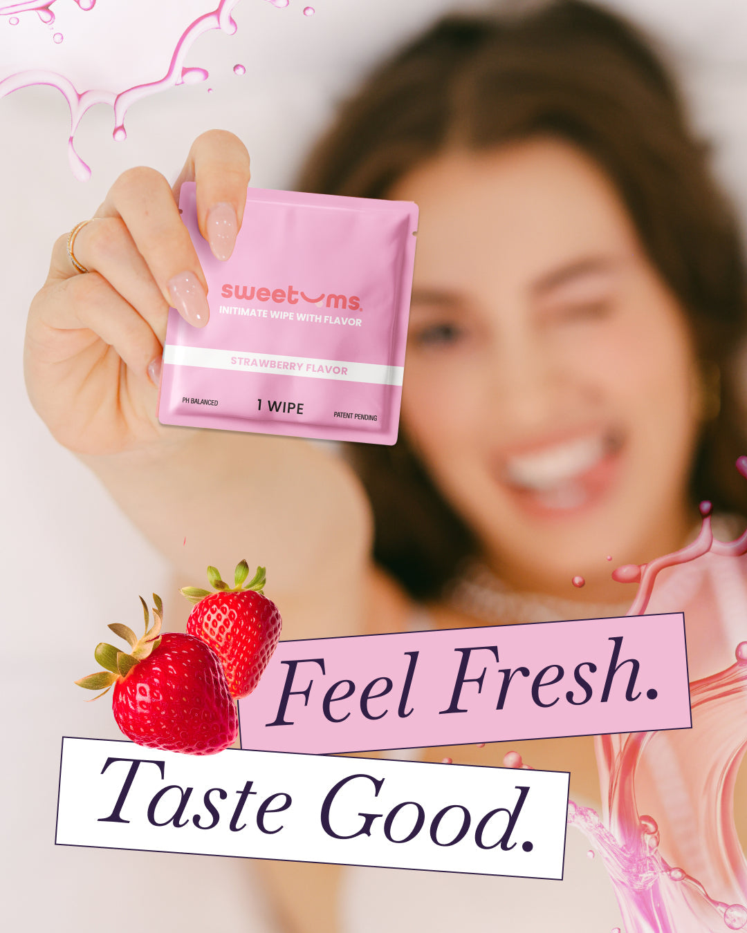 Strawberry Sweetums Wipes