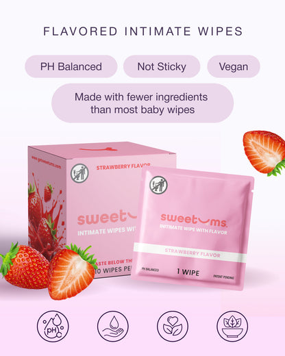 Strawberry Sweetums Wipes